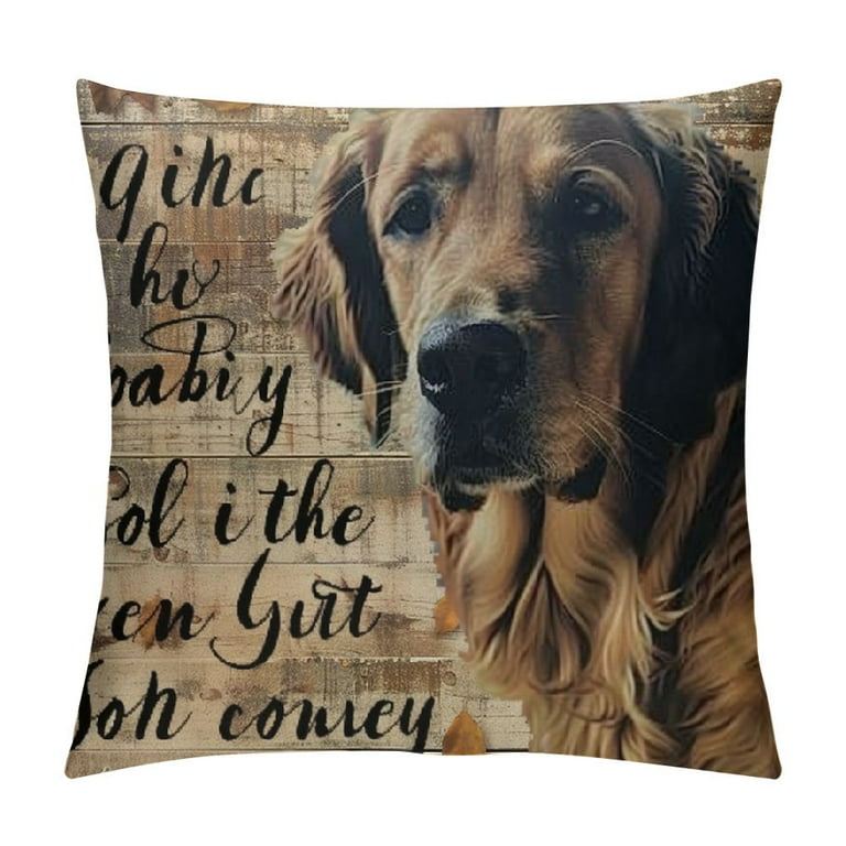 Personalized Pet Memorial Pillow Pillow with Insert Double Sided Printed Sympathy Gifts for Loss of Dog Dog Remembrance Gifts Custom Pet Photo Memorial Gifts Pillow Home Decor Walmart