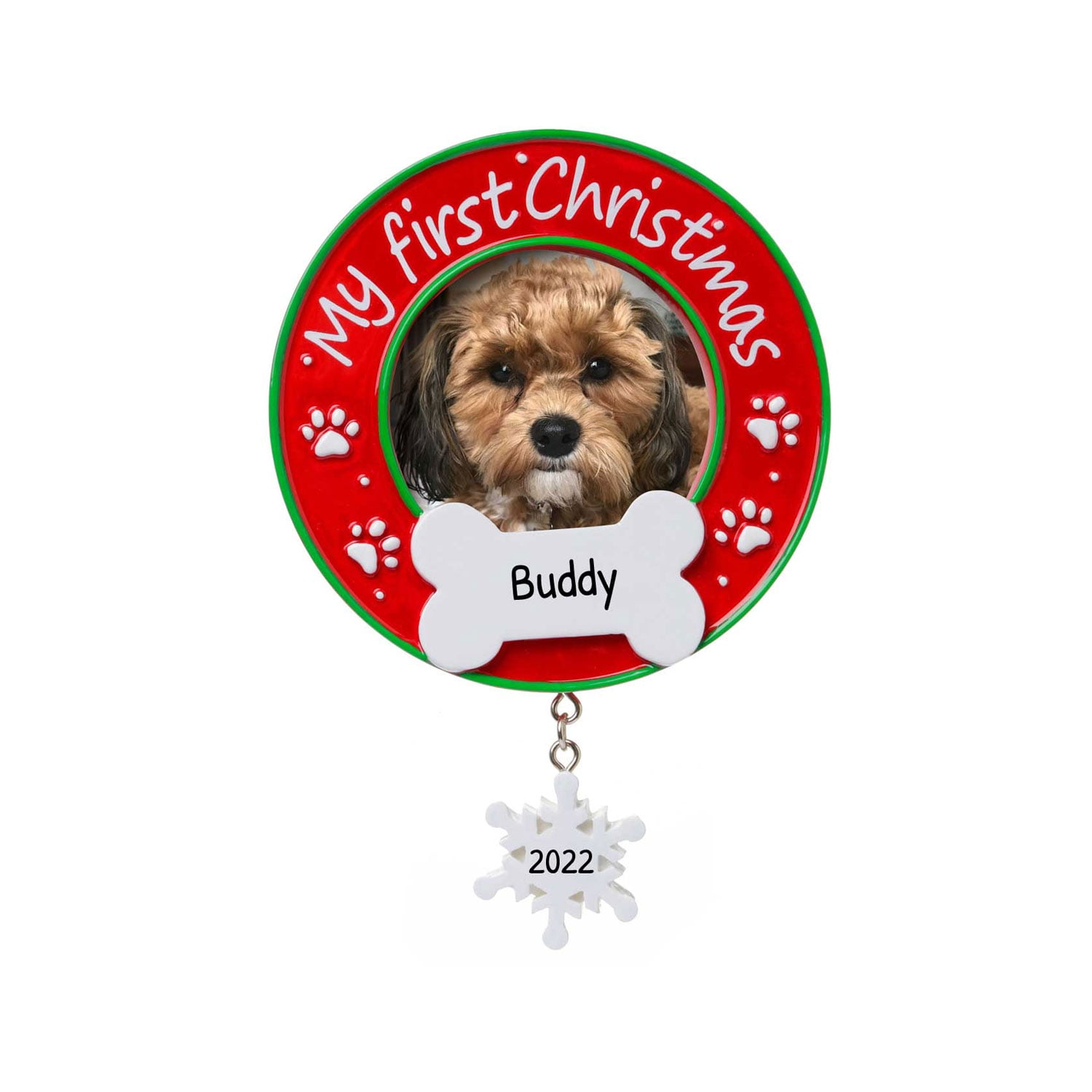 Personalized Pet Ornaments 2023 Custom Dog Ornament 2023 Dog