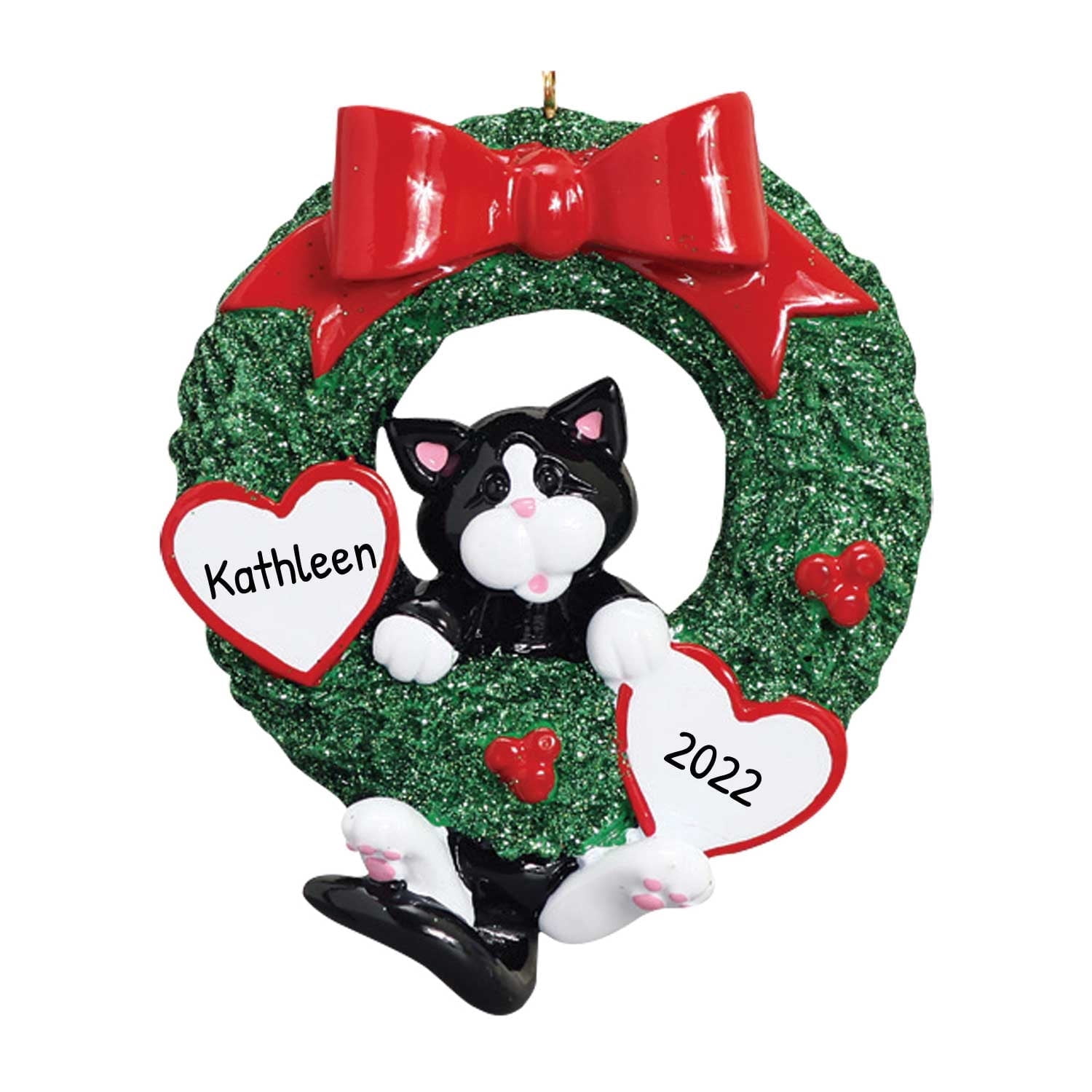 Personalized Pet Ornaments 2024 Custom Cat Ornament 2024 Christmas