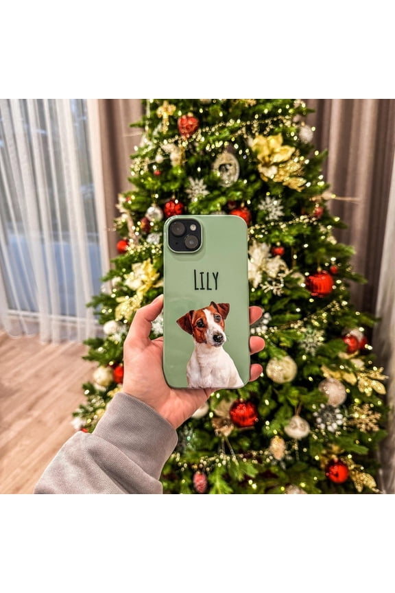 Personalized Pet Photo iPhone Case: Custom Dog & Cat Portrait Gift Designed for iPhone 17 Series, 16, 15 Pro Max