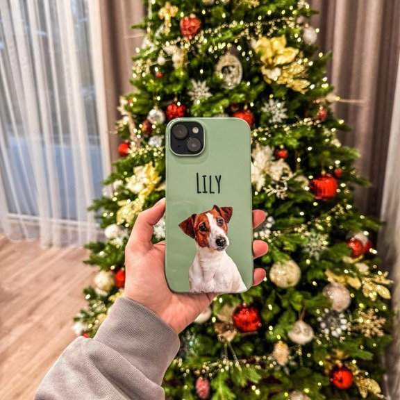 Personalized Pet Photo iPhone Case: Custom Dog & Cat Portrait Gift Designed for iPhone 17 Series, 16, 15 Pro Max