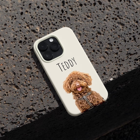 Personalized Pet Portrait Case: Custom Dog & Cat Photo Art Designed for iPhone 17, 16 Pro Max & Samsung Galaxy S26