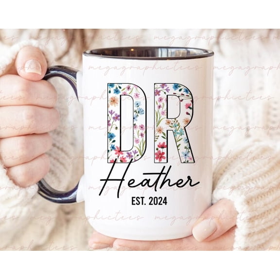 Personalized PhD Mug Custom PhD Mug PhD Graduation Gift Graduation Doctorate Degree Gift C