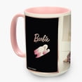 thumbnail image 1 of Personalized Photo 15 oz Pink Barbie Mug, Radiate Kindness,, 1 of 5
