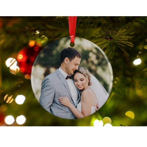 Personalized Photo Ornament Ceramic