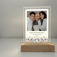 thumbnail image 1 of Personalized Photo Wood Stand Night Light Up Lamp LED Any Picture Custom Text Free Engrave Keepsake Flowers For Mom Mommy Mother's Day Gift!, 1 of 7