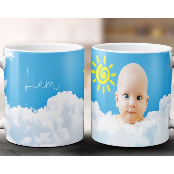 Personalized Photo face Mug Custom face mug Custom Text Photo Mug Make Your Own Mug Unique