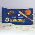 thumbnail image 1 of Personalized Pillowcases for Kids - Unicorn, Sports, Owl or Fire Truck, 1 of 1