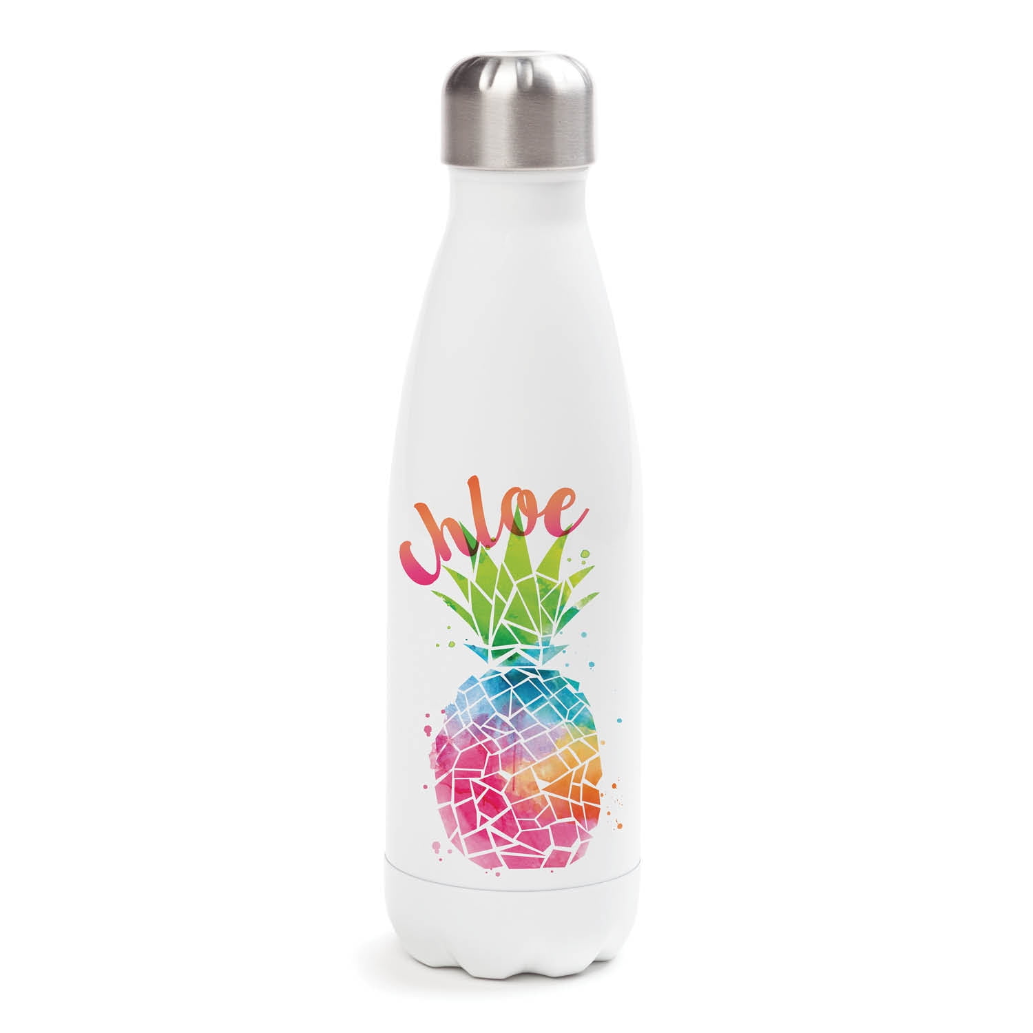 Personalized Pineapple Water Bottle