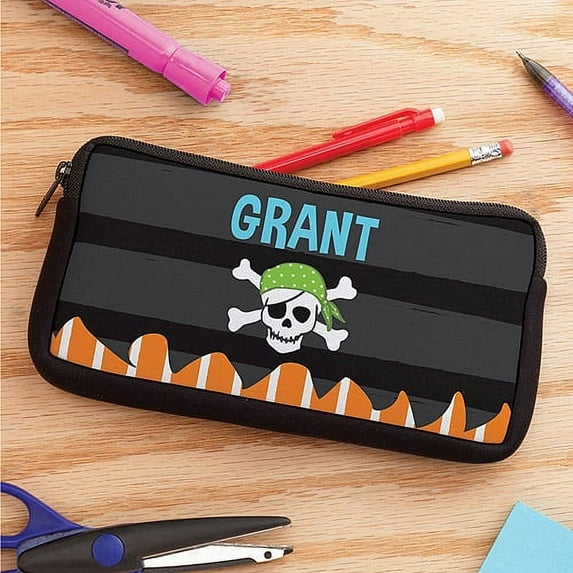 Personalized Pirate Pencil Case