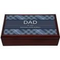 thumbnail image 1 of Personalized Plaid Keepsake Box For Him, 1 of 2