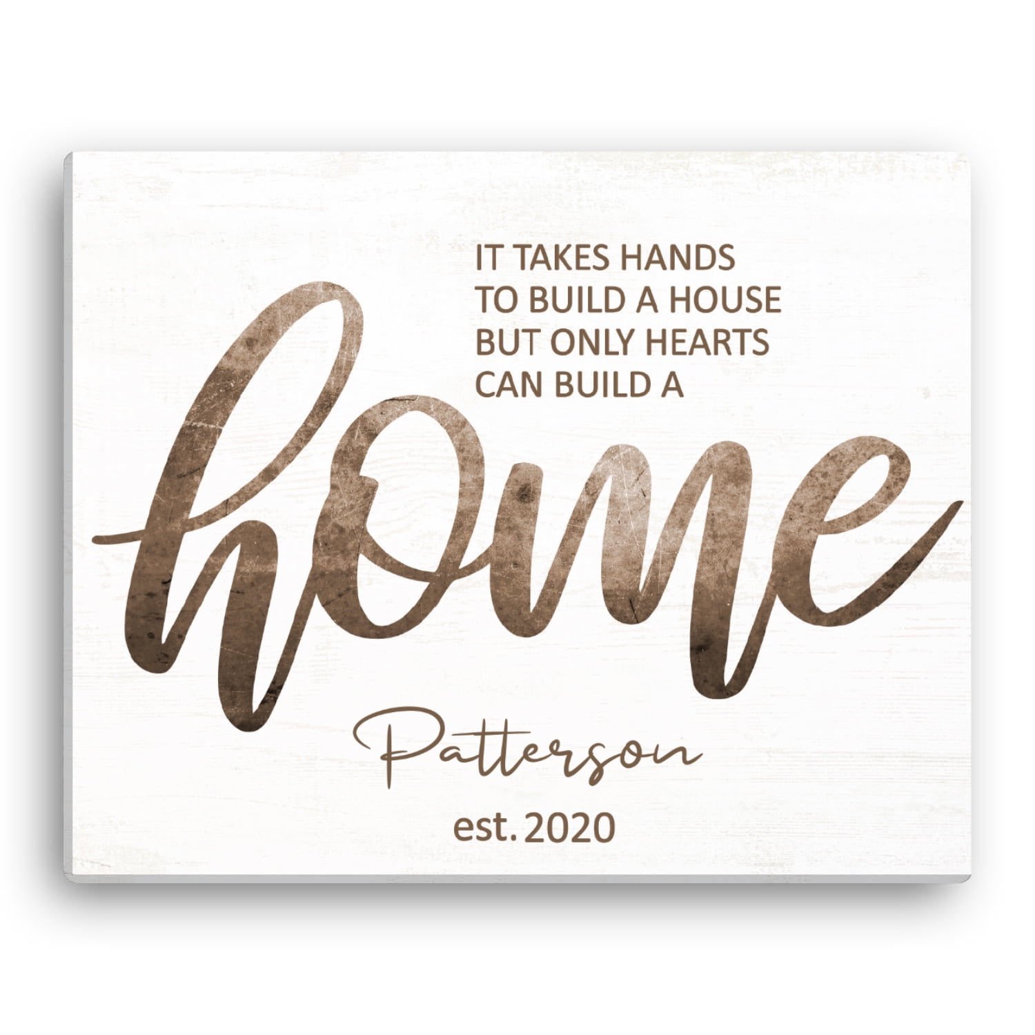 Personalized Planet 16x20 Home Personalized Canvas Wall Art