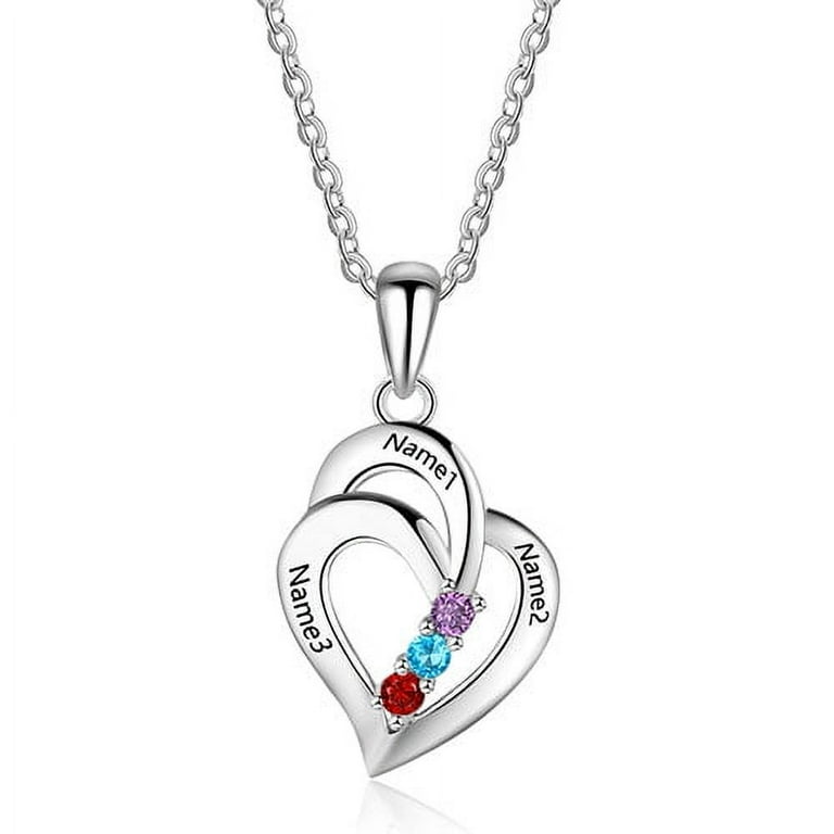 Personalized Planet Couples Sterling Silver Engraved
