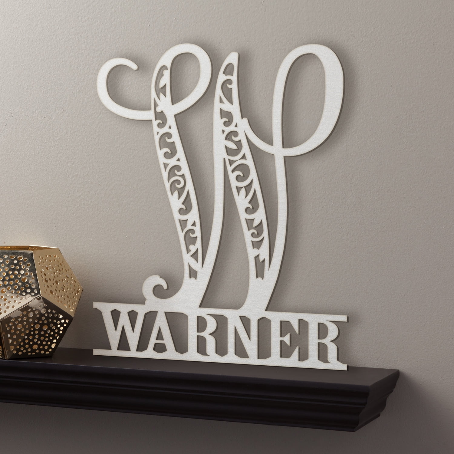 Personalized Planet Family Antique Wall Sign