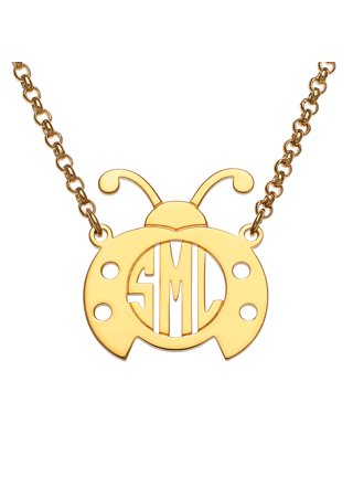 Walmart monogram store necklace