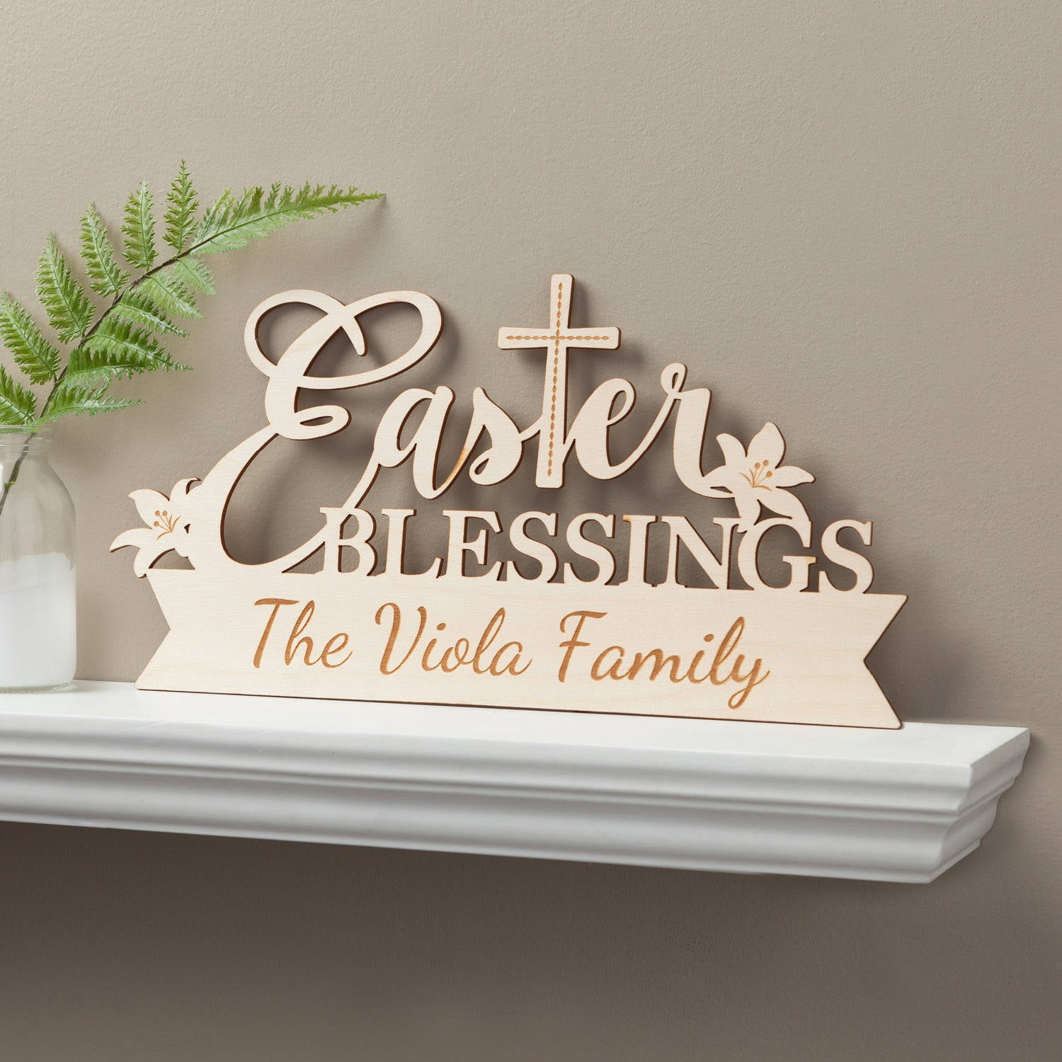 Personalized Planet Holidays Wall Sign