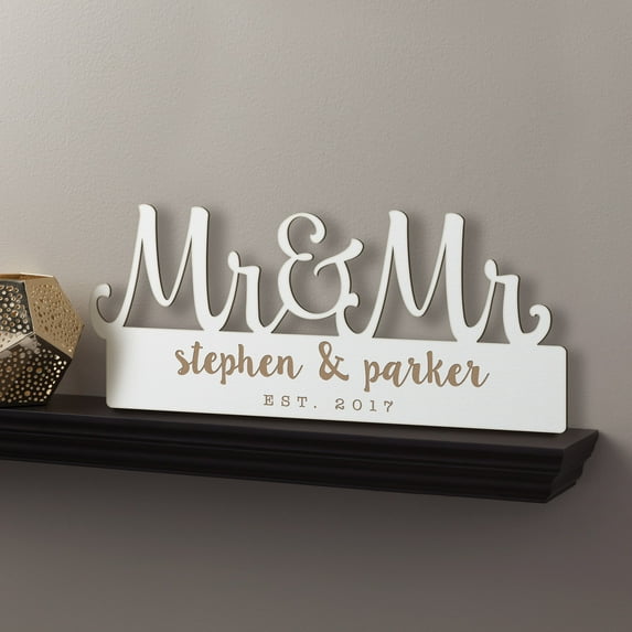 Personalized Planet Romance & Love Wall Sign