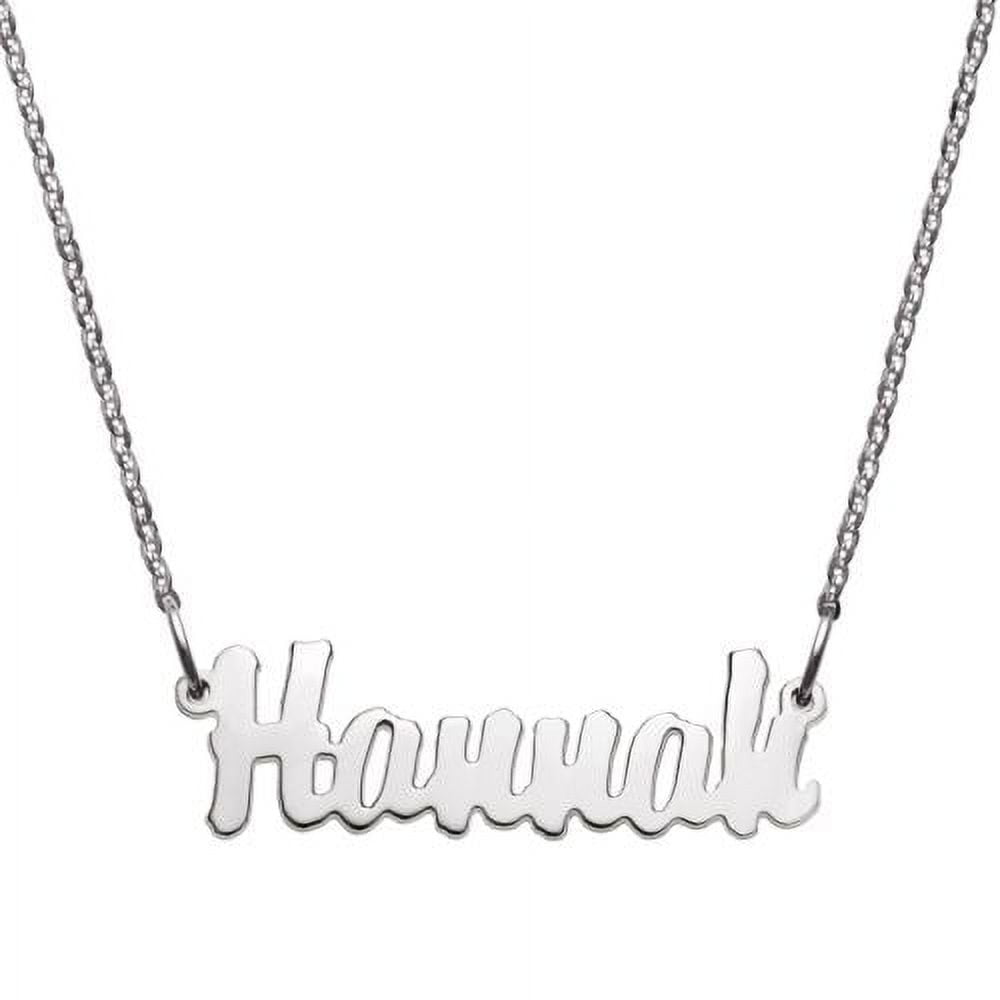 10k gold clearance name necklace walmart