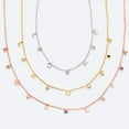 thumbnail image 1 of Personalized Planet Women's Dainty Name with Birthstones Choker Necklace, 1 of 2