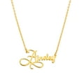 thumbnail image 1 of Personalized Planet Women's Infinity Symbol Name Necklace, 1 of 4