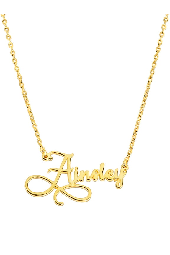 Women's Infinity Symbol Name Necklace
