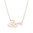 thumbnail image 1 of Personalized Planet Women's Infinity Symbol Name Necklace, 1 of 4