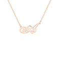thumbnail image 1 of Personalized Planet Women's Script Initial and Name Necklace, 1 of 4