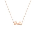 thumbnail image 1 of Personalized Planet Women's Sterling Silver Small Bold Script Name Necklace, 1 of 4
