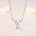 thumbnail image 1 of Personalized Plated Name Necklace - Custom DIY Your Name & Last Name with 26 English Letters - Elegant 40+5cm Chain for Women & Daughters, 1 of 3