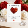 thumbnail image 1 of Personalized Pocket Hug Gift Card, Valentine's Day Hug Gift Pocket Hugs for Mom, Pocket Hug for Women Mini Gifts, Mother's Day Small Gifts for Mom Pocket Tokens(1pcs), 1 of 6