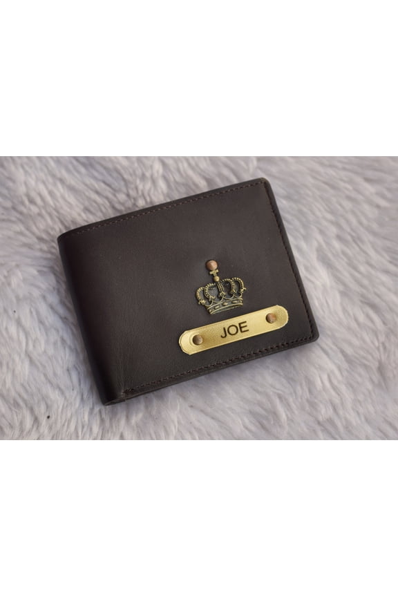 Personalized Premium PU Wallet – Custom Handcrafted for Men