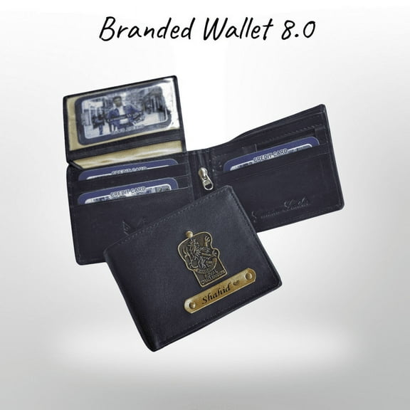 Personalized Premium PU Wallet – Custom Handcrafted for Men
