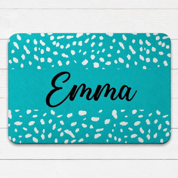 Personalized Printed Doormat with Non-Slip Backing, Custom Name or Text Mat, 15.7 x 23.6 in or 19.7 x 31.5 in