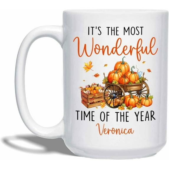 Personalized Pumpkin Halloween Mugs, Fall Pumpkin Coffee Cup, Pumpkin Truck Ceramic Mug, Meet Me At The Pumpkin Patch Cups, Gift For Halloween, Pumpkin Travel Mug, Autumn White Cup 11oz 15oz