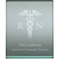 thumbnail image 1 of Personalized RN 4" x 5" Glass Keepsake, 1 of 1