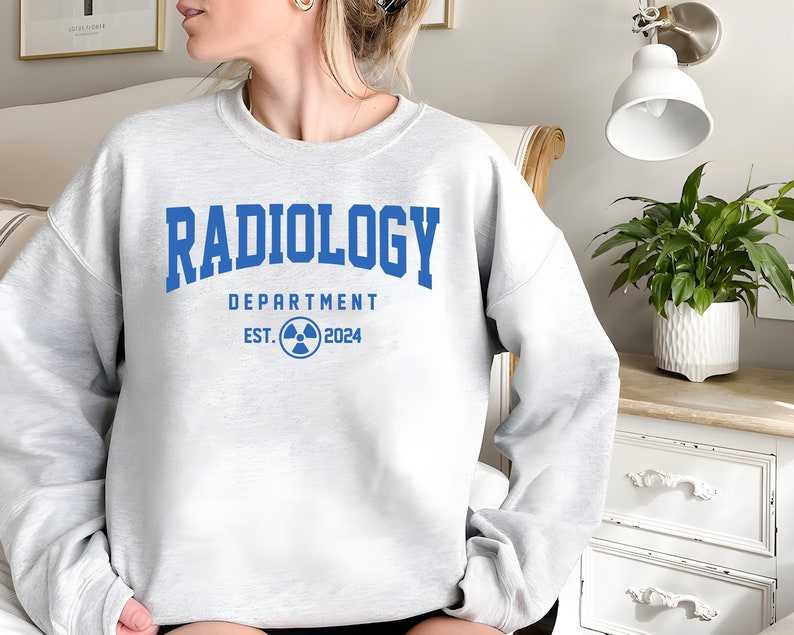 Personalized Radiology Department EST. 2024 Shirt, Custom 2024 RAD Tech Tee Sweatshirt