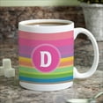 thumbnail image 1 of Personalized Rainbow Stripes Coffee Mug, 1 of 1
