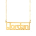 thumbnail image 1 of Personalized Rectangle Bar Name Necklace, 1 of 2