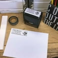 thumbnail image 1 of Personalized Rectangular Self-Inking Rubber Stamp - Stenson, 1 of 2