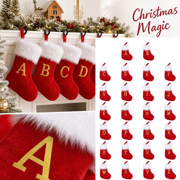 Unique Message Letters OTCEE Clearance 2026 Holiday Xmas Winter Festive Party Supplies 26 ...