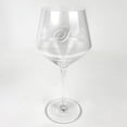 thumbnail image 1 of Personalized Red Wine Glass With Initial, 1 of 1