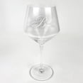 thumbnail image 1 of Personalized Red Wine Glass With Initial, 1 of 1