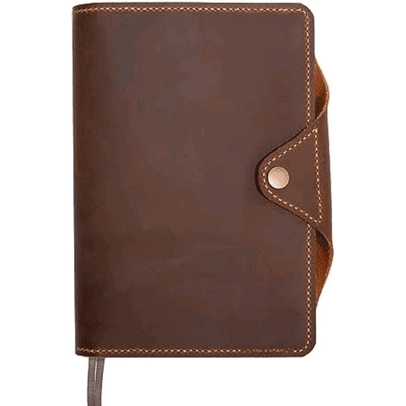 Personalized Refillable Leather Journal, Vintage Leather Journal Cover A5,Customized Gift$$Office