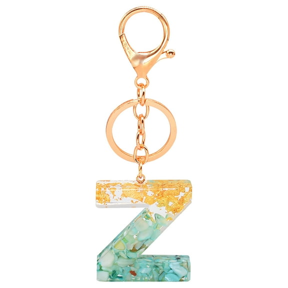 Personalized Resin Translucent Keychain Creative Letter Color Pendant Keychain Wallet with Key Ring for Women Key Ring Belt Clip Cool Keys Shapes Blanks for Acrylic Bookmark Blanks Key Hook for Pants