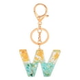 thumbnail image 1 of Personalized Resin Translucent Keychain Creative Letter Color Pendant Keychain Wallet with Key Ring for Women Key Ring Belt Clip Cool Keys Shapes Blanks for Acrylic Bookmark Blanks Key Hook for Pants, 1 of 1