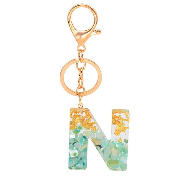 Personalized Resin Translucent Keychain Creative Letter Color Pendant Keychain Wallet with Key Ring for Women Key Ring Belt Clip Cool Keys Shapes Blanks for Acrylic Bookmark Blanks Key Hook for Pants