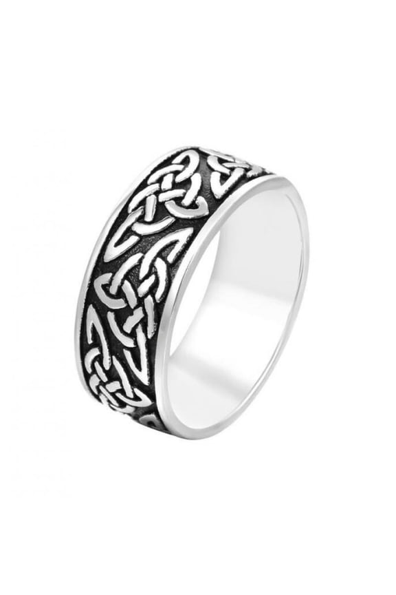 Personalized Retro Punk Rock Titanium Ring