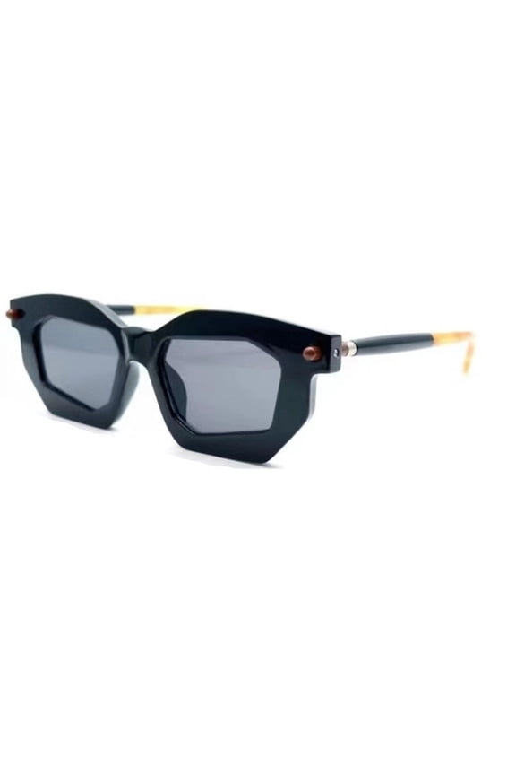 Retro Sunglasses for Women and Men Small Frame AC Lens Sun Visor Protection Literary Box Sunglasses Personalized Eyewear