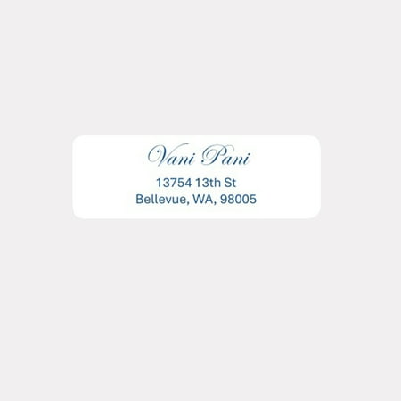 Personalized Return Address Labels - Address Labels on Sheets, return address stickers return a gift Custom Labels Stickers( 300 PCS)