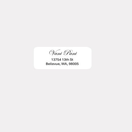 Personalized Return Address Labels - Address Labels on Sheets, return address stickers return a gift Custom Labels Stickers( 300 PCS)